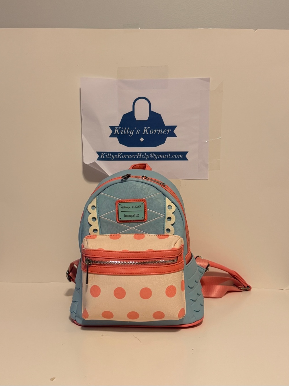 Pre Owned Loungefly Disney Pixar Toy Story Little Bo Peep Backpack